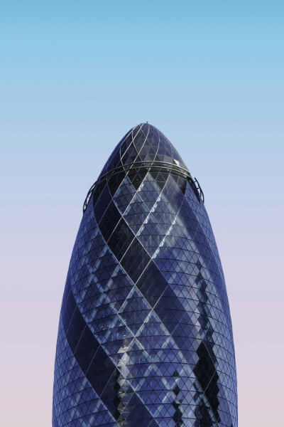 Torre 30 st Mary Axe vista desde perspectiva